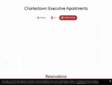 Tablet Screenshot of charlestownapartments.com.au
